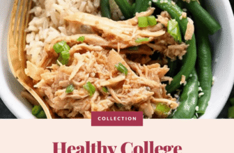 Healthy College Meals (Budget-Friendly & Easy Meal-Prep)