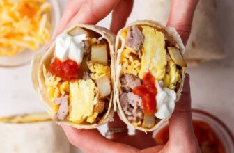 Breakfast Burrito Recipe (Make-Ahead or Fresh)