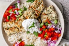 Air Fryer Mediterranean Chicken Bites (Ready in 25 Minutes!)