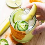 Spicy Pickle Margarita Recipe (Jalapeño + Pickle Juice!)