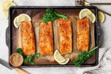 Broiled Salmon (Flaky & Ready in 8 Minutes!)