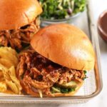 Pulled Chicken Crock Pot (Easy BBQ Chicken Recipe)