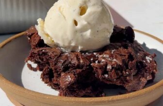 2-Ingredient Cottage Cheese Brownies (Box Mix)