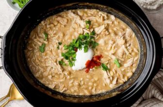 Crockpot White Chicken Chili (Dump-and-Go Prep)
