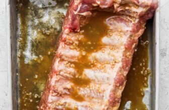 Rib Marinade Recipe (Maple Dijon)