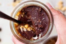 High-Protein Snickers Cheesecake Cups (No-Bake)