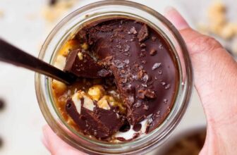 High-Protein Snickers Cheesecake Cups (No-Bake)
