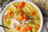 High-Protein Creamy Chicken Soup – Fit Foodie Finds