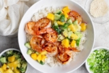 Hot Honey Shrimp Bowls (Easy Dinner Idea!)