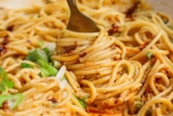 Tahini Chili Oil Noodles