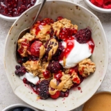 PB&J Protein Breakfast Crumble (40 Minutes!)