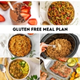 Gluten Free Meal Plan Week 1