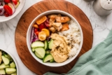 Quick Mediterranean Chicken Rice Bowl (High Protein, 15 Minutes)