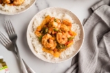 Salsa Verde Shrimp & Rice – Easy 15 Minute Meal