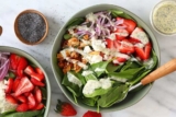 Strawberry Spinach Salad with Poppyseed Dressing (15 Minutes!)